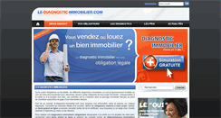 Desktop Screenshot of le-diagnostic-immobilier.com